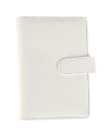 A6 6 Ring Binder - White