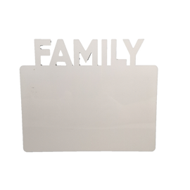 7" x 6" Sublimation Photo Panel - FAMILY