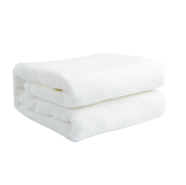 50" x 60" Sublimation White Plush Baby Blanket