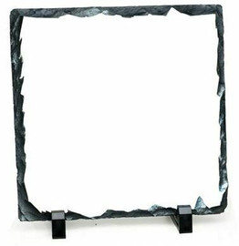 4" x 4" Sublimation  Slate Stone Panel