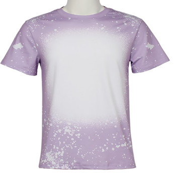 Dusty Pink Blank Faux Bleached Top X-Large | ILTEX Apparel