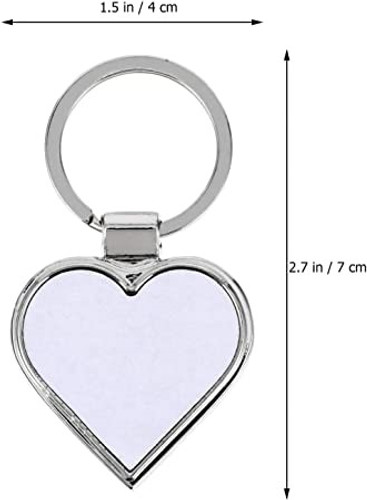Heart Sparkle Leather sublimation Keychain - Mother Tumbler