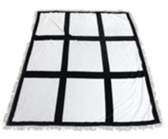 Sublimation Blanket 9 Panel (Woven) – J Bees Sublimation Blanks