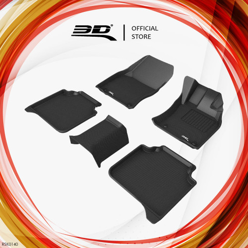 3D MAXpider KAGU Floor Liner for SKODA KODIAQ