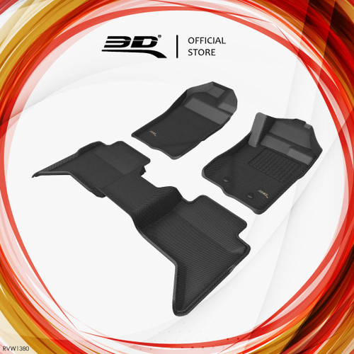 3D MAXpider KAGU Floor Liner for VOLKSWAGEN AMAROK 4Doors