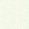 Andover Fabrics, LT Teal Swirls on White, By-the-yard.