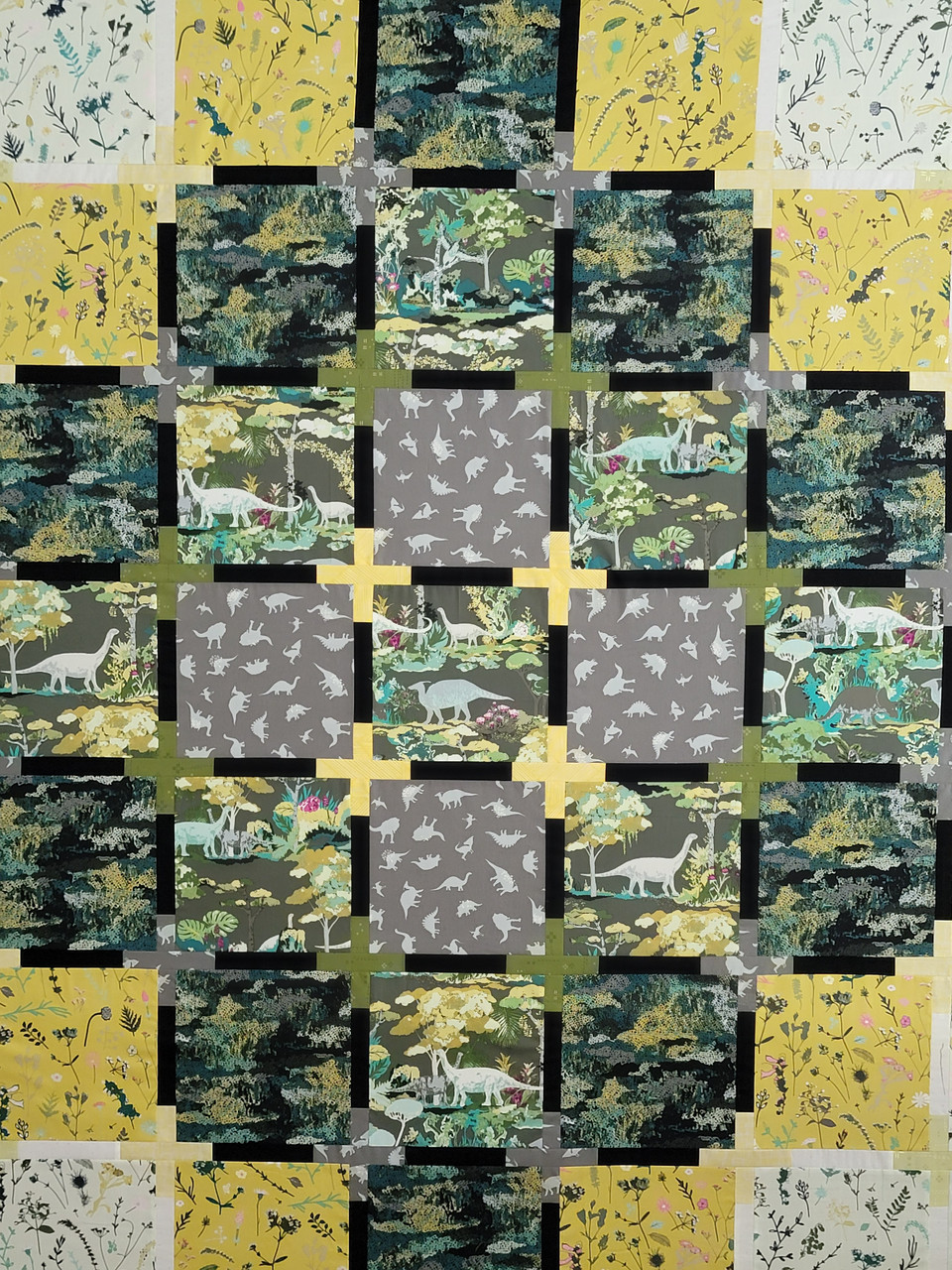 Dinosaur Quilt Kit