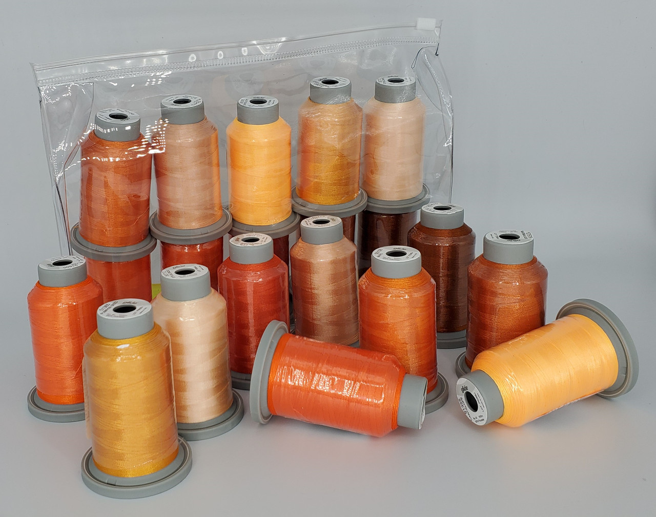 Orange Collection Glide Thread, 12 Spools