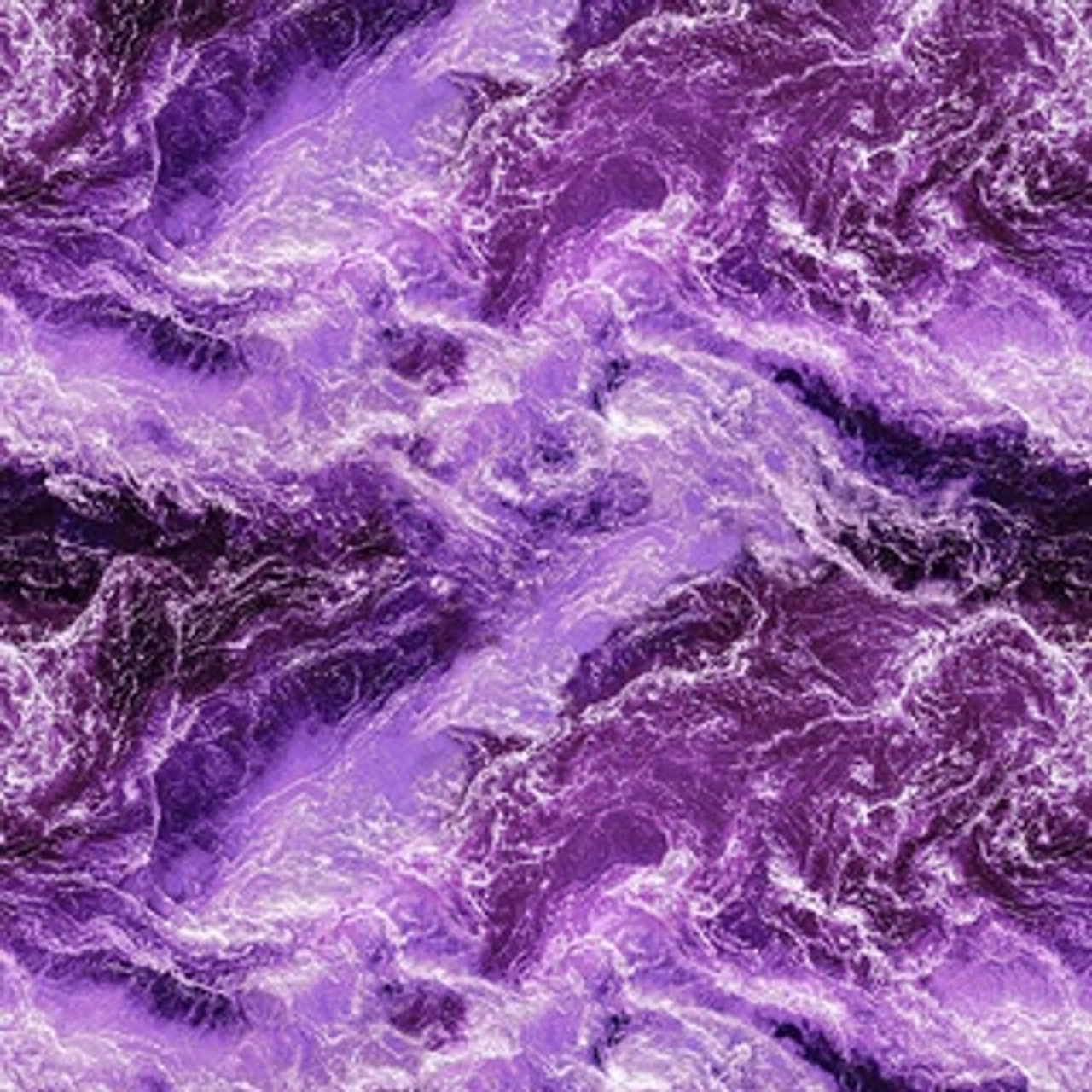 Blank Fabric Natural Beauties, Purple Storm, By-the-yard.
