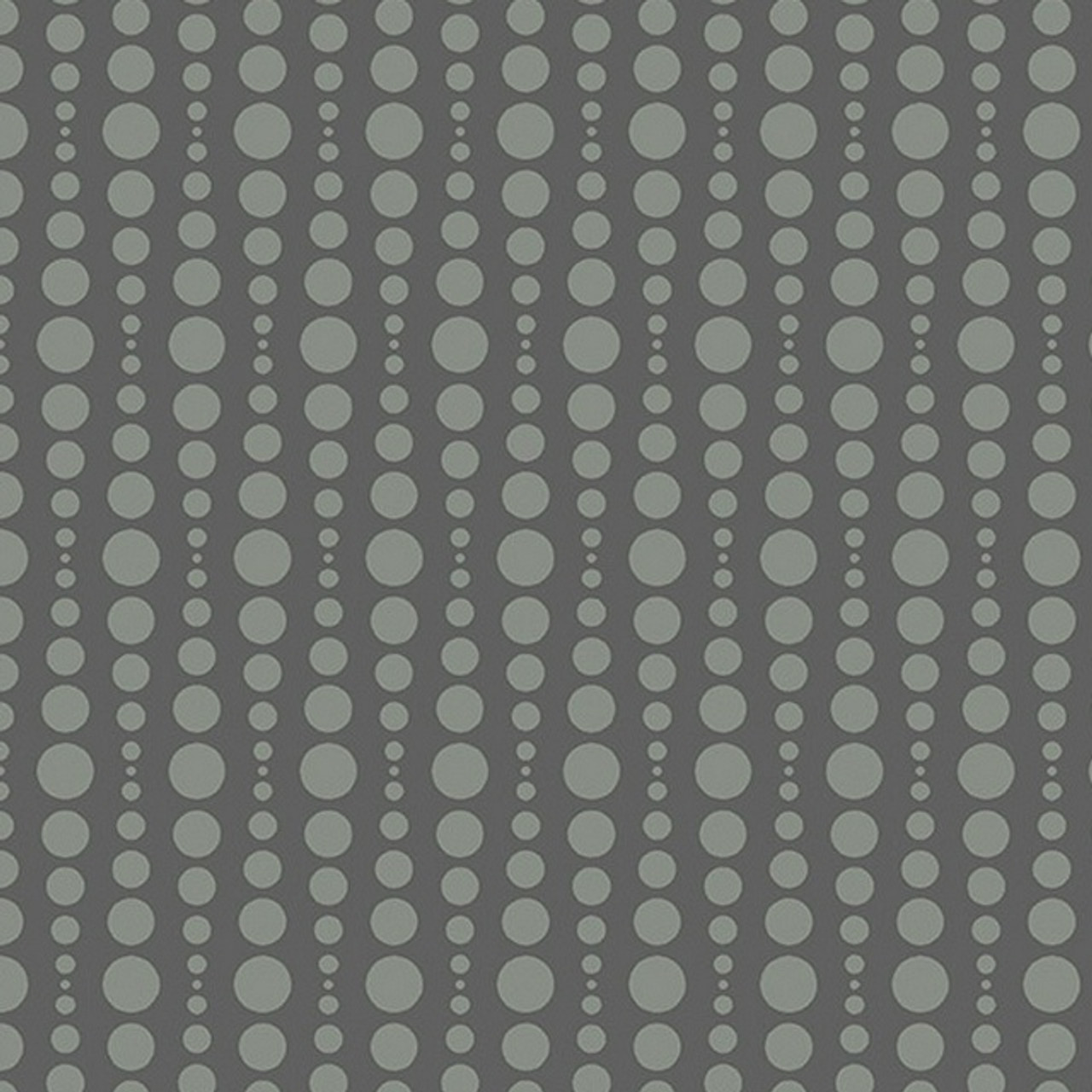 Andover Fabrics Stealth Black with Grey Dots, By-the-yard.