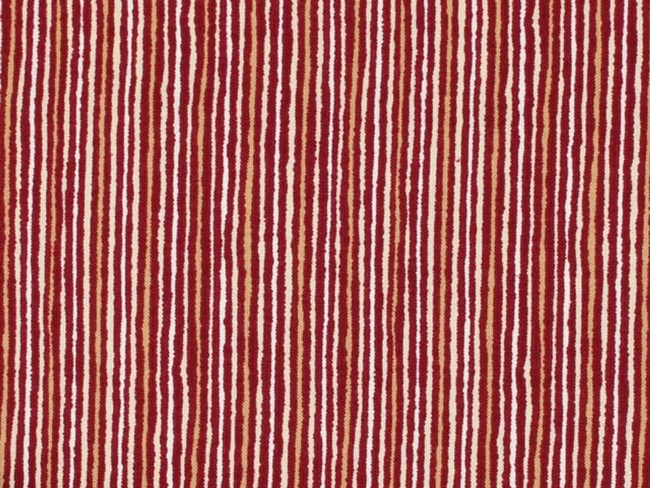 Choice Fabrics Bri's Home Red Stripes, By-the-yard.
