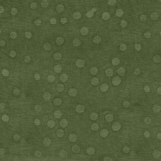 Marcus Fabrics, Dapple Dots Aged Muslin, Green. By The Yard