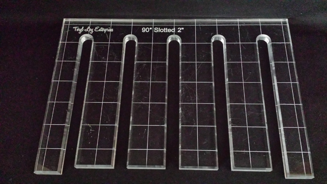 90 degree Slotted Template