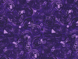 Color Craze Fabric,  Triangles Purple, Boho Fabric Collection