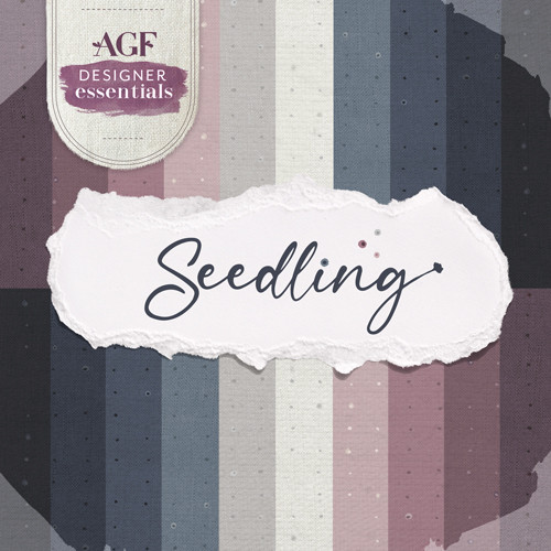 AGF Fabric Denim Seeds , By-the-yard.