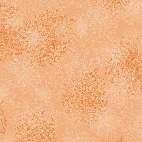 AGF Fabric Floral Sunset, By-the-yard., By-the-yard.