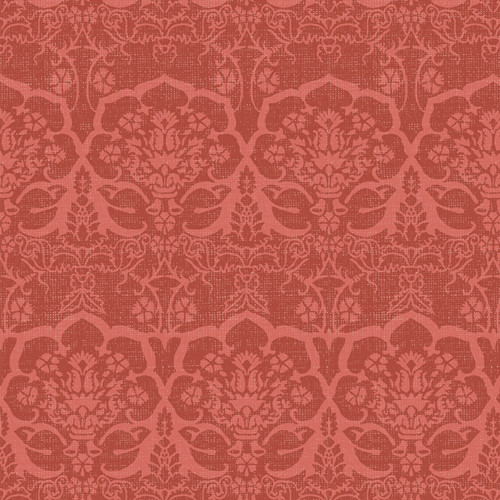 AGF Fabric Florence Damasco in Terracotta