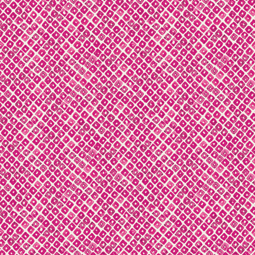 AGF Fabric Fusion Pink Small Squares, By-the-yard.