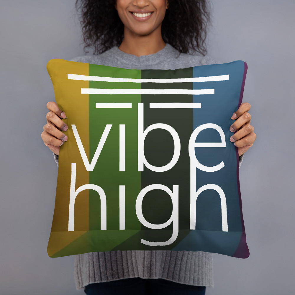 Vibe High Basic Pillow - ShiftUp Shop