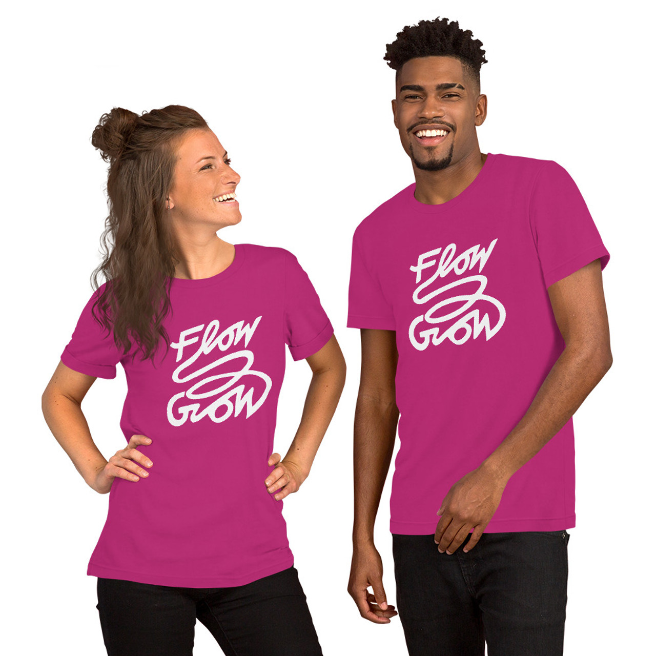 Flow 2 Grow Unisex T-Shirt - ShiftUp Shop