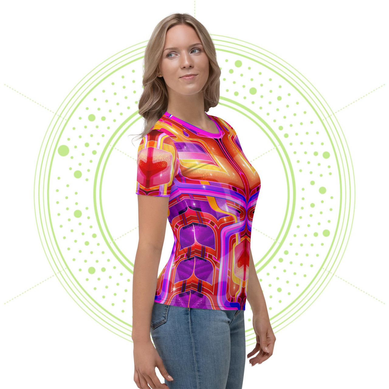 Women's T-Shirts [Out of Print] r / The Odyssey Tee [Gilded] (Cardinal) (Womens) The Odyssey (Gilded) T-Shirt (Unisex)