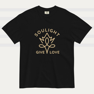 SOULIGHT _ Unisex garment-dyed heavyweight t-shirt SOULIGHT _ Unisex garment-dyed heavyweight t-shirt