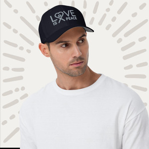 Love is Peace Structured Twill Cap Love is Peace Structured Twill Cap