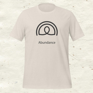 Abundance_BK_Unisex t-shirt Abundance_BK_Unisex t-shirt