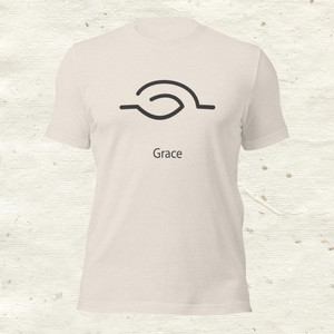 Grace_BLK_Unisex t-shirt