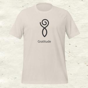 Gratitude_BLK_Unisex t-shirt Gratitude_BLK_Unisex t-shirt
