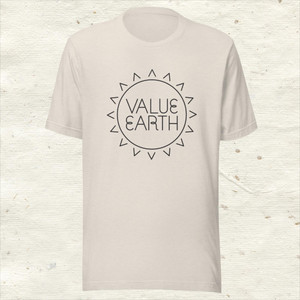 Value Earth Sun Unisex t-shirt