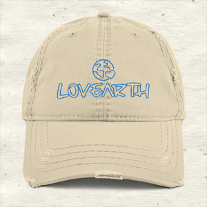 LOVEARTH Icon Distressed Dad Hat LOVEARTH Icon Distressed Dad Hat