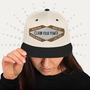 Claim Your Power Snapback Hat Claim Your Power Snapback Hat