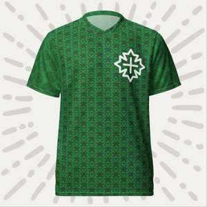 Positive Abundance Recycled unisex sports jersey