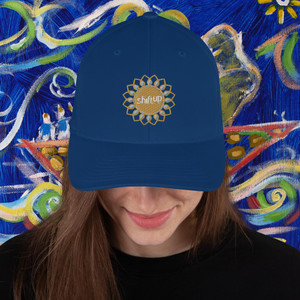 ShiftUp Flower Structured Twill Cap