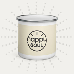 Happy Soul Enamel Mug Happy Soul Enamel Mug