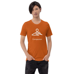 COMPASSION Unisex T-Shirt - White COMPASSION Unisex T-Shirt - White