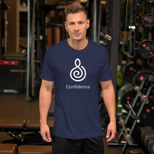 CONFIDENCE Unisex T-Shirt - White CONFIDENCE Unisex T-Shirt - White