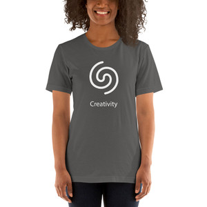 CREATIVITY Unisex T-Shirt - White CREATIVITY Unisex T-Shirt - White