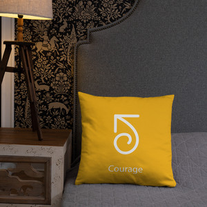 COURAGE Pillow COURAGE Pillow