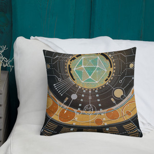 "Psionic Transmitter" Premium Pillow