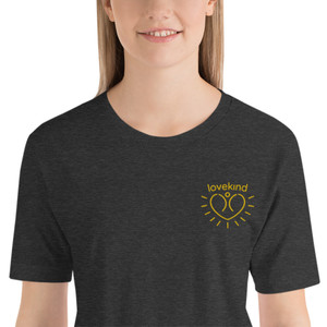 LOVEKIND Unisex Embroidered T-Shirt LOVEKIND Unisex Embroidered T-Shirt