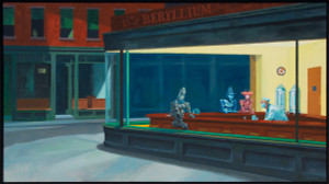 Nighthawks but with Robots Nighthawks but with Robots