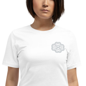 Love Unites Embroidered T-Shirt Love Unites Embroidered T-Shirt