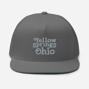 Yellow Springs Ohio Flat Bill Cap Yellow Springs Ohio Flat Bill Cap
