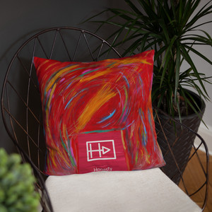 Honesty Art Pillow Honesty Art Pillow