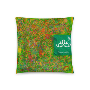 Community Art Pillow Community Art Pillow