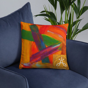 Awareness Art Pillow Awareness Art Pillow
