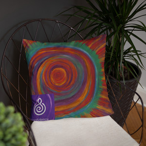 Confidence Art Pillow Confidence Art Pillow
