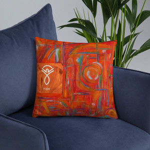 Hope Art Pillow Hope Art Pillow